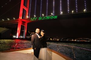 Marriage Proposal on the Yacht