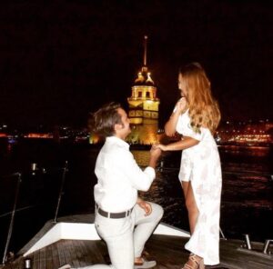 Marriage Proposal on the Yacht